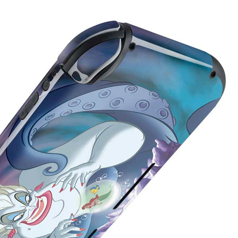 Disney Villains Ursula Ariel and Flounder Nintendo Switch Lite Skin